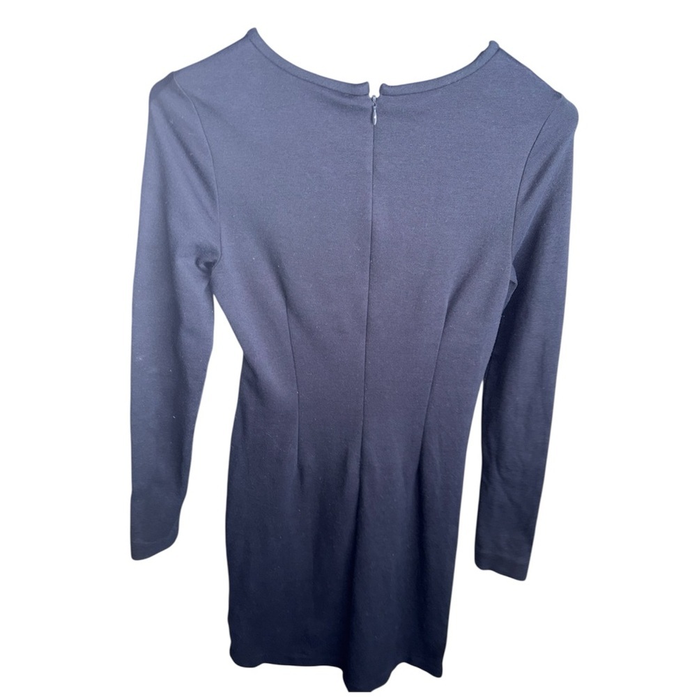 Michael Michael Kors Navy Blue Sheath Sporty Dress With White Accent Size XS - Picture 9 of 9
